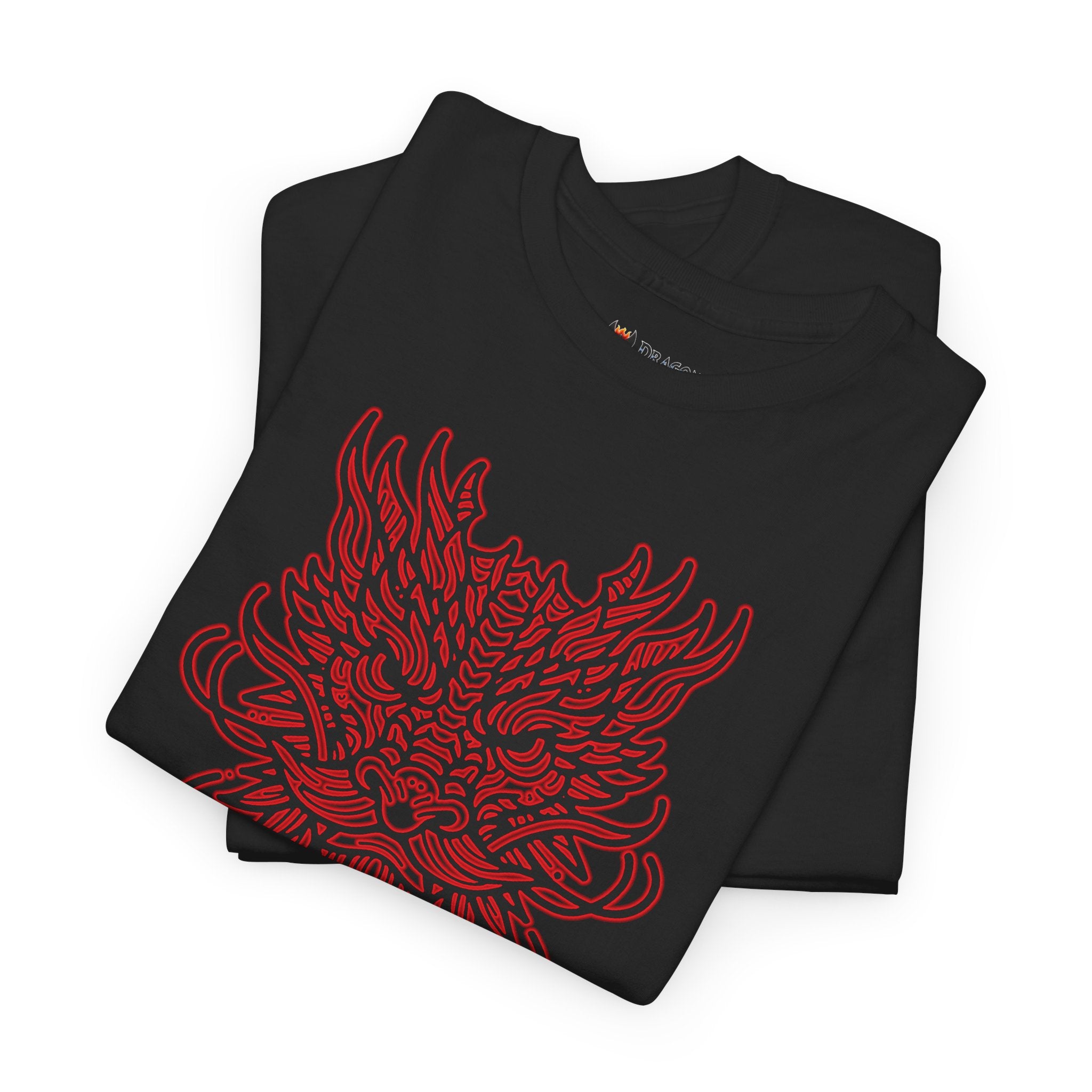 Dragon Lines T-Shirt Red