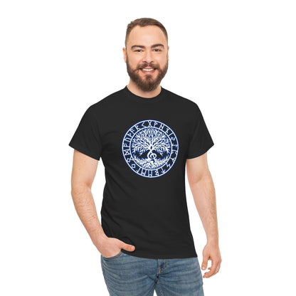 Musical Tree of Life T-Shirt Blue