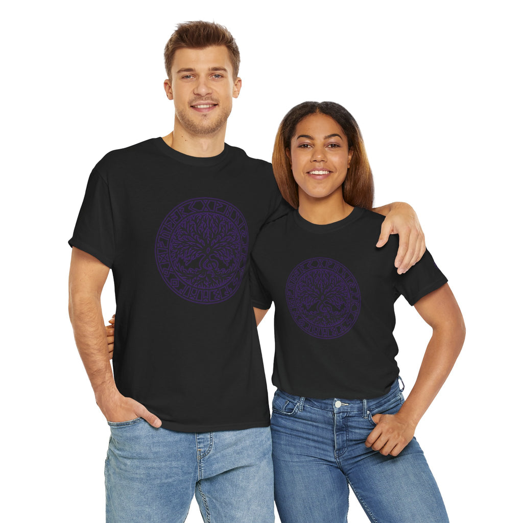 Musical Tree of Life T-Shirt Purple