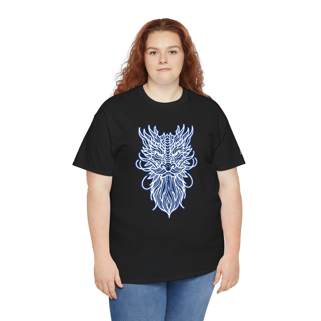 Dragon Lines T-Shirt Blue