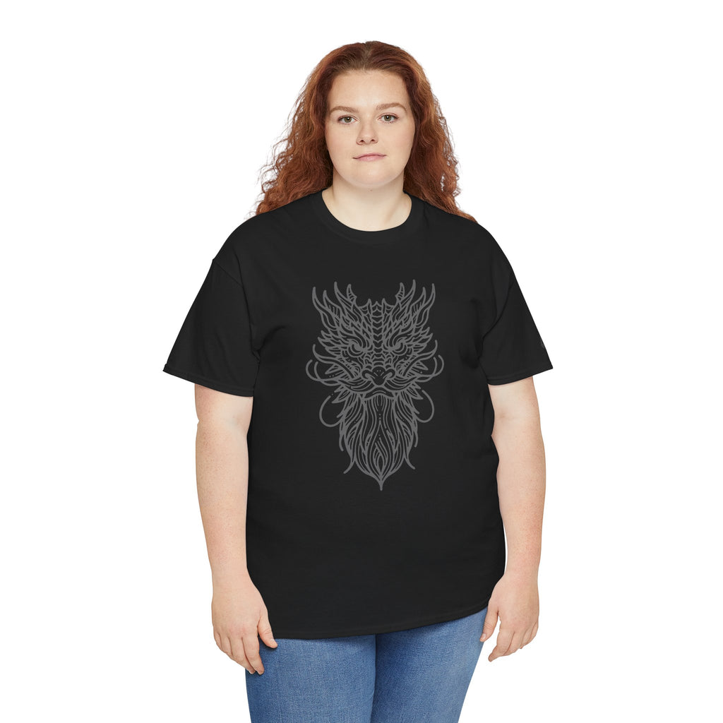 Dragon Lines T-Shirt Grey