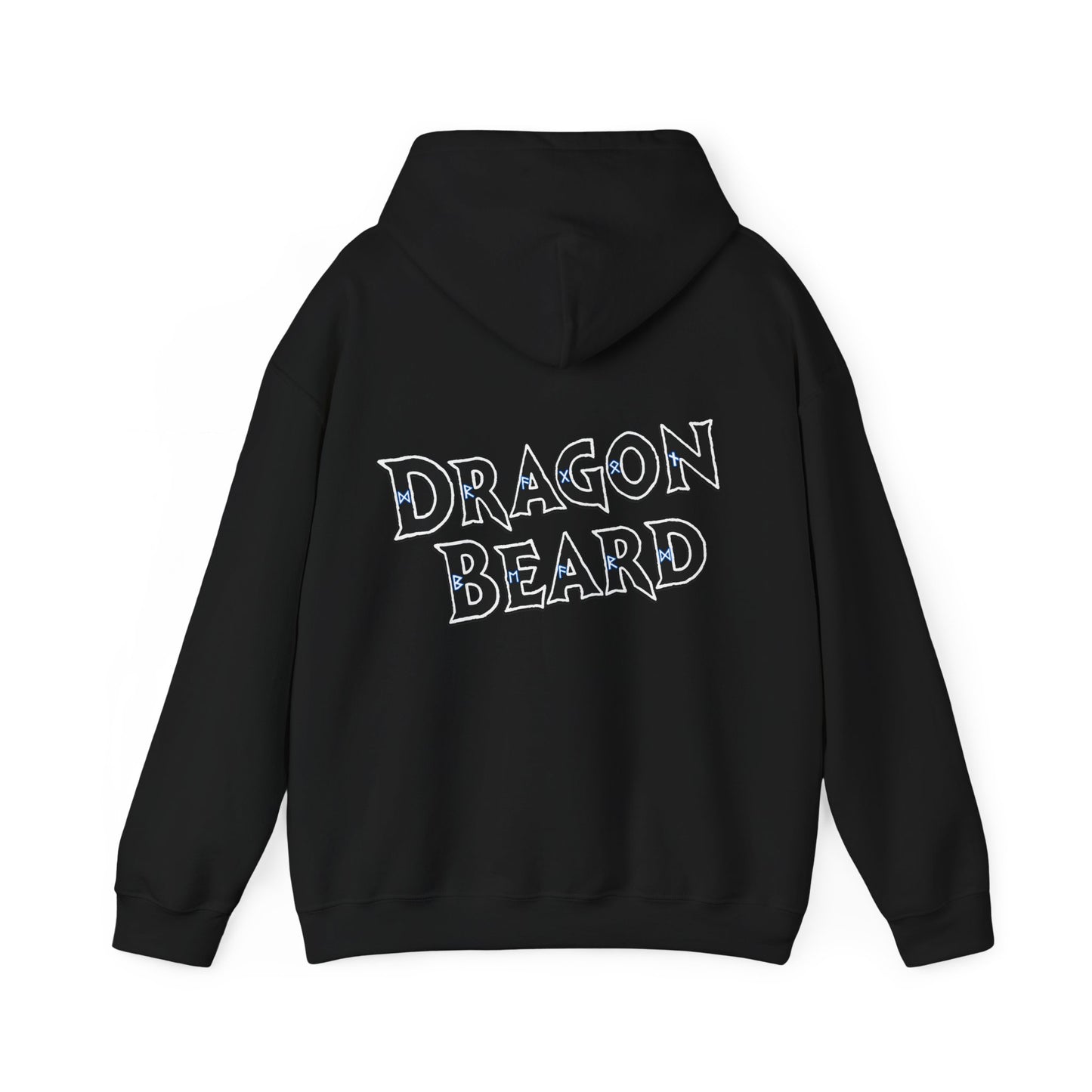 Dragon Beard Hoodie — Fantasy Dragon Graphic Pullover