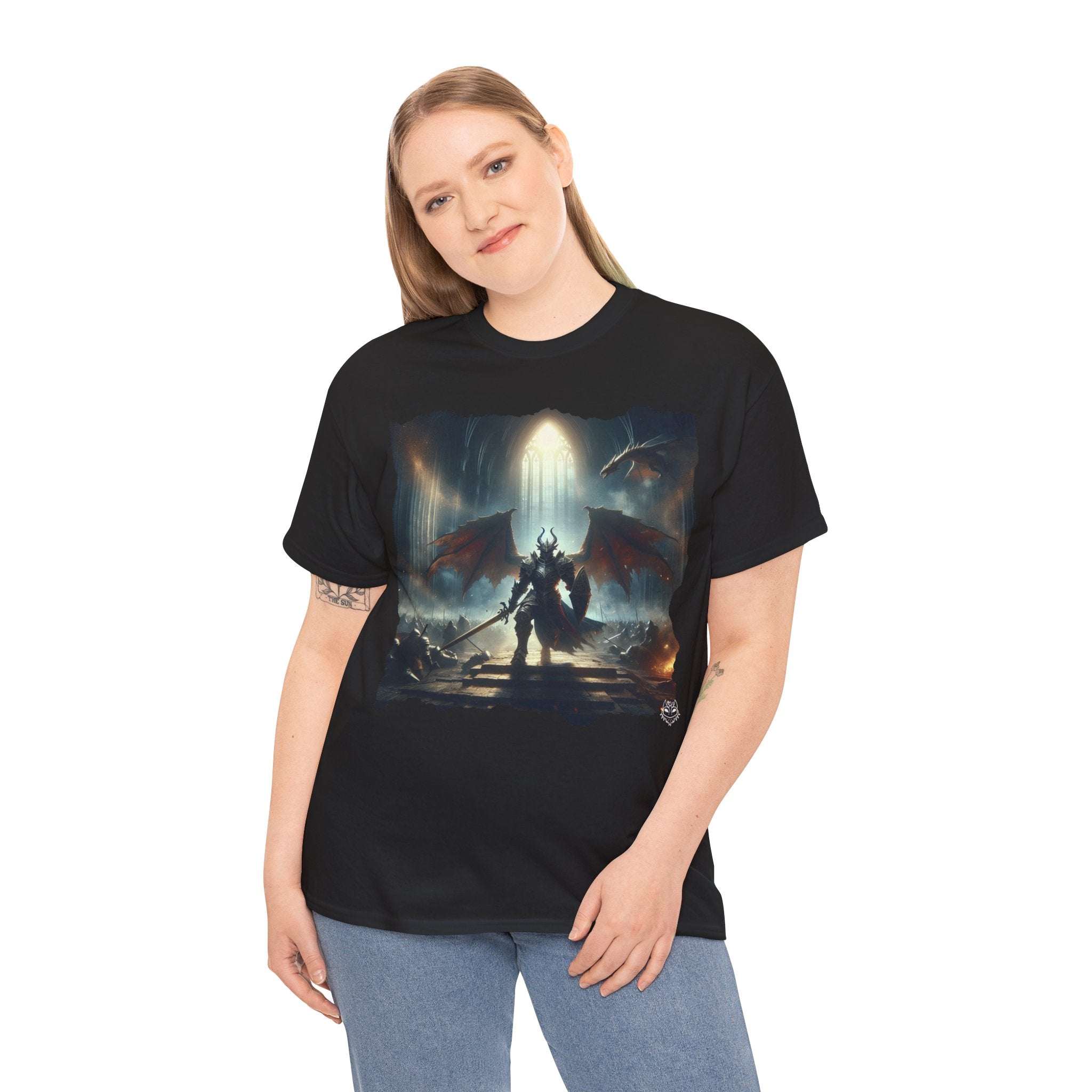 Fantasy Warrior Scene T-Shirt
