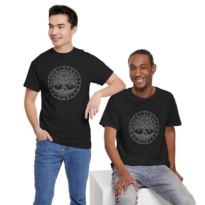 Musical Tree of Life T-Shirt Grey