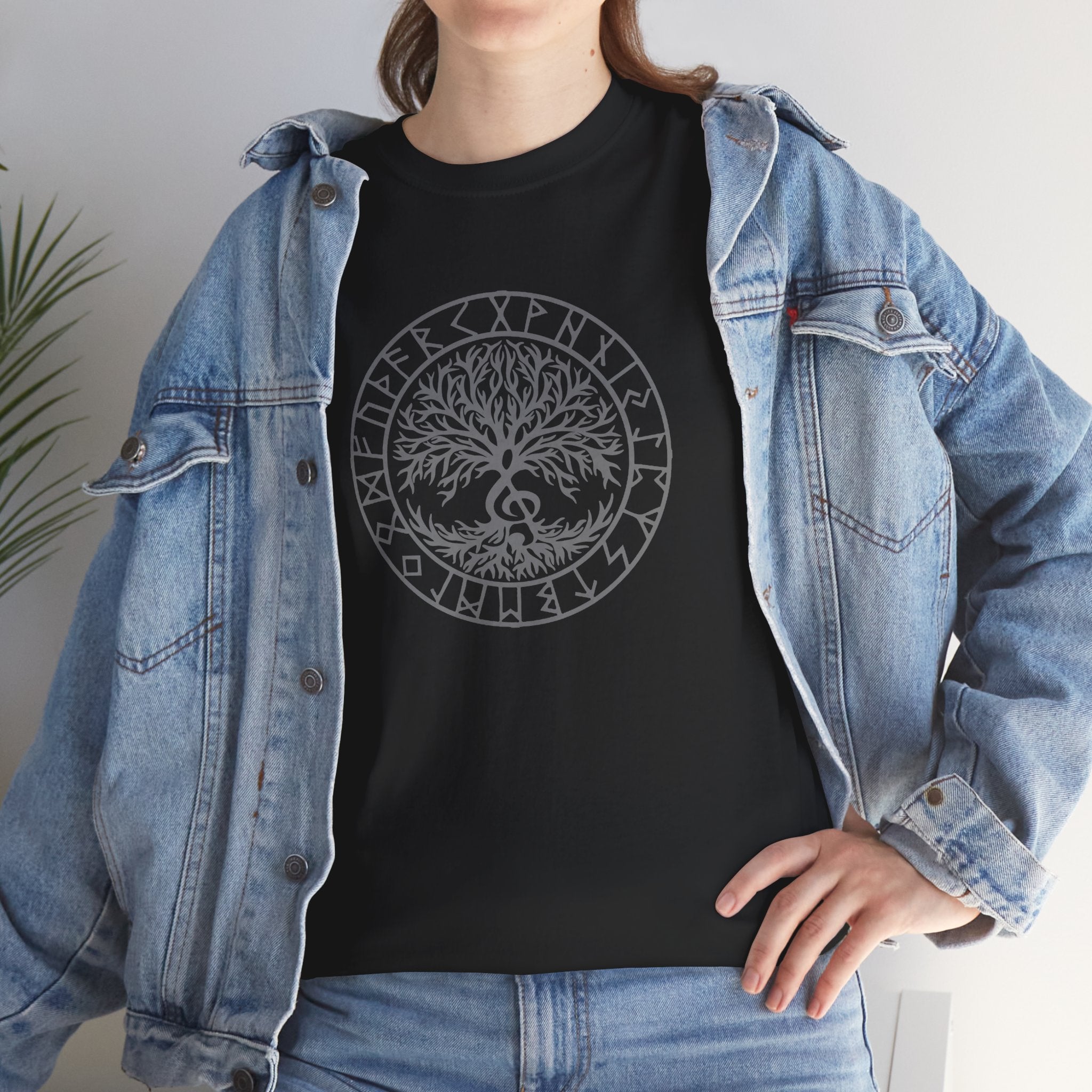 Musical Tree of Life T-Shirt Grey