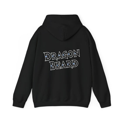 Dragon Beard Hoodie — "I Smile Back!!" Grunge Graphic Hooded Sweatshirt