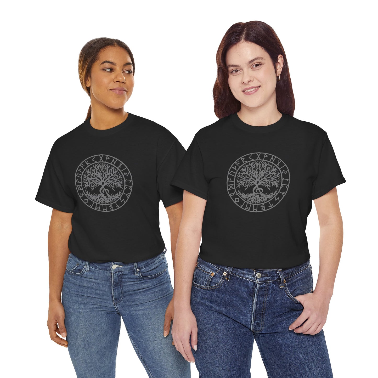 Musical Tree of Life T-Shirt Grey
