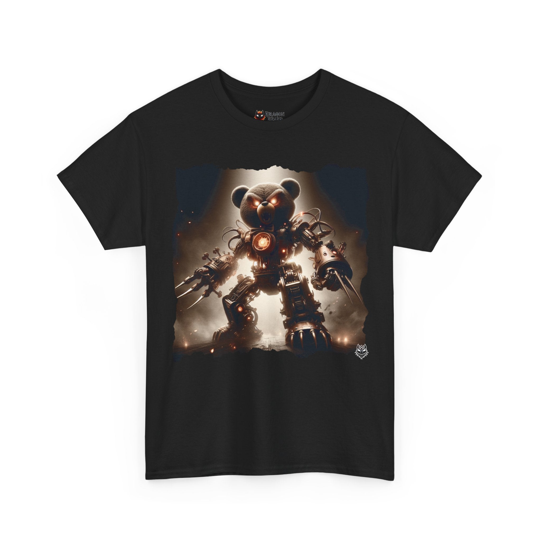 RoboBear Graphic Tee — Retro Sci‑Fi Mecha Bear T-Shirt