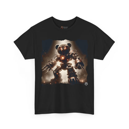 RoboBear Graphic Tee — Retro Sci‑Fi Mecha Bear T-Shirt