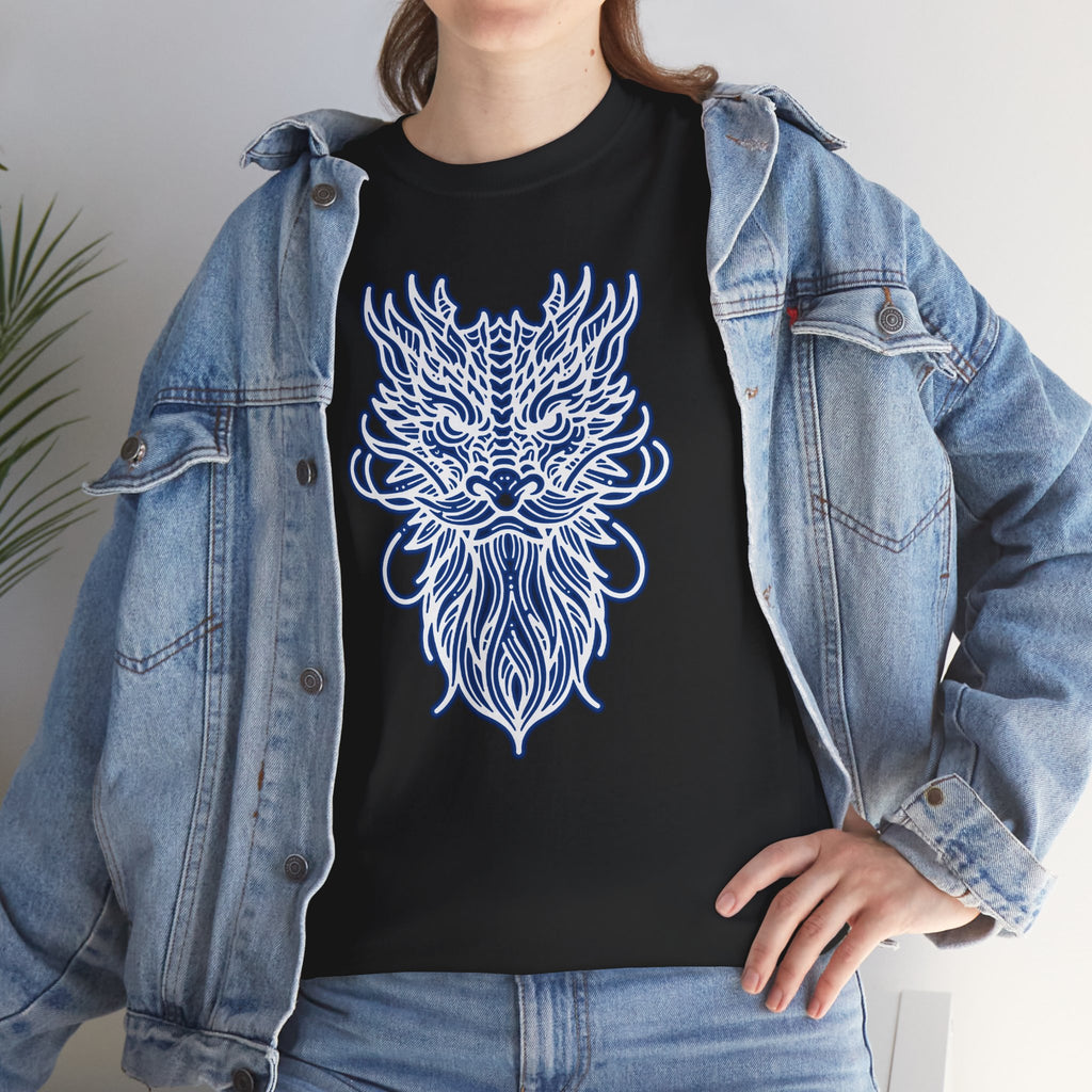 Dragon Lines T-Shirt Blue