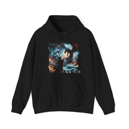 Dragon Beard Hoodie — Fantasy Dragon Graphic Pullover