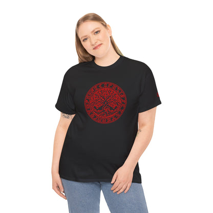 Musical Tree of Life T-Shirt Red