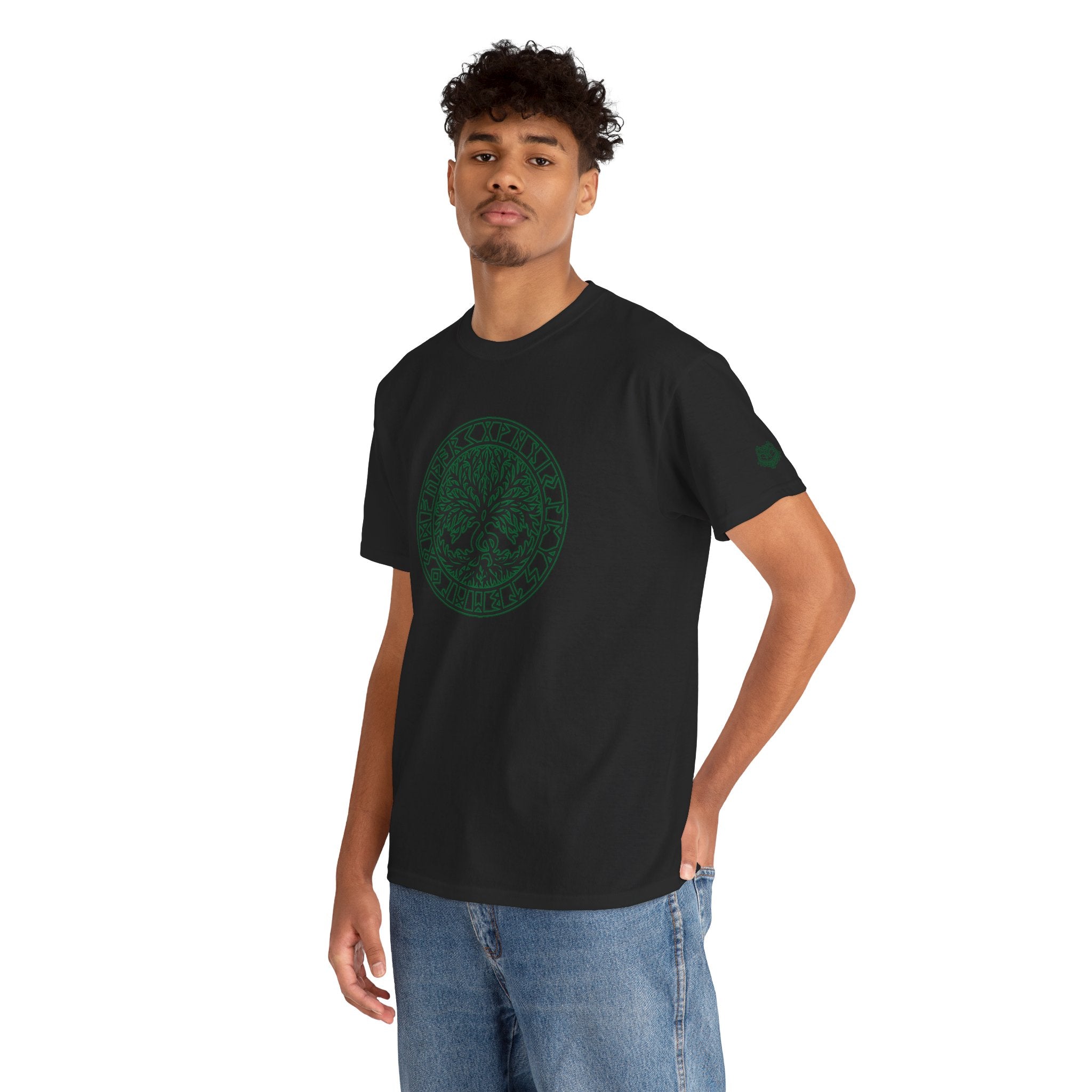 Musical Tree of Life T-Shirt Green