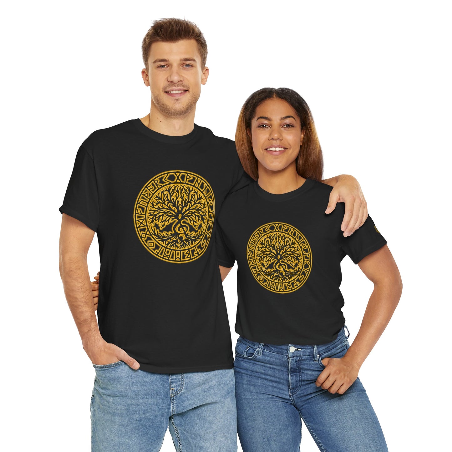 Musical Tree of Life T-Shirt Yellow