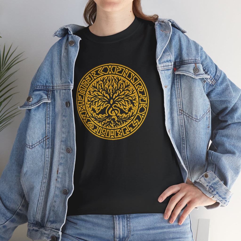 Musical Tree of Life T-Shirt Yellow