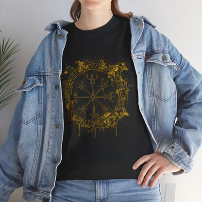 Vegvisir Compass Graphic Tee Yellow