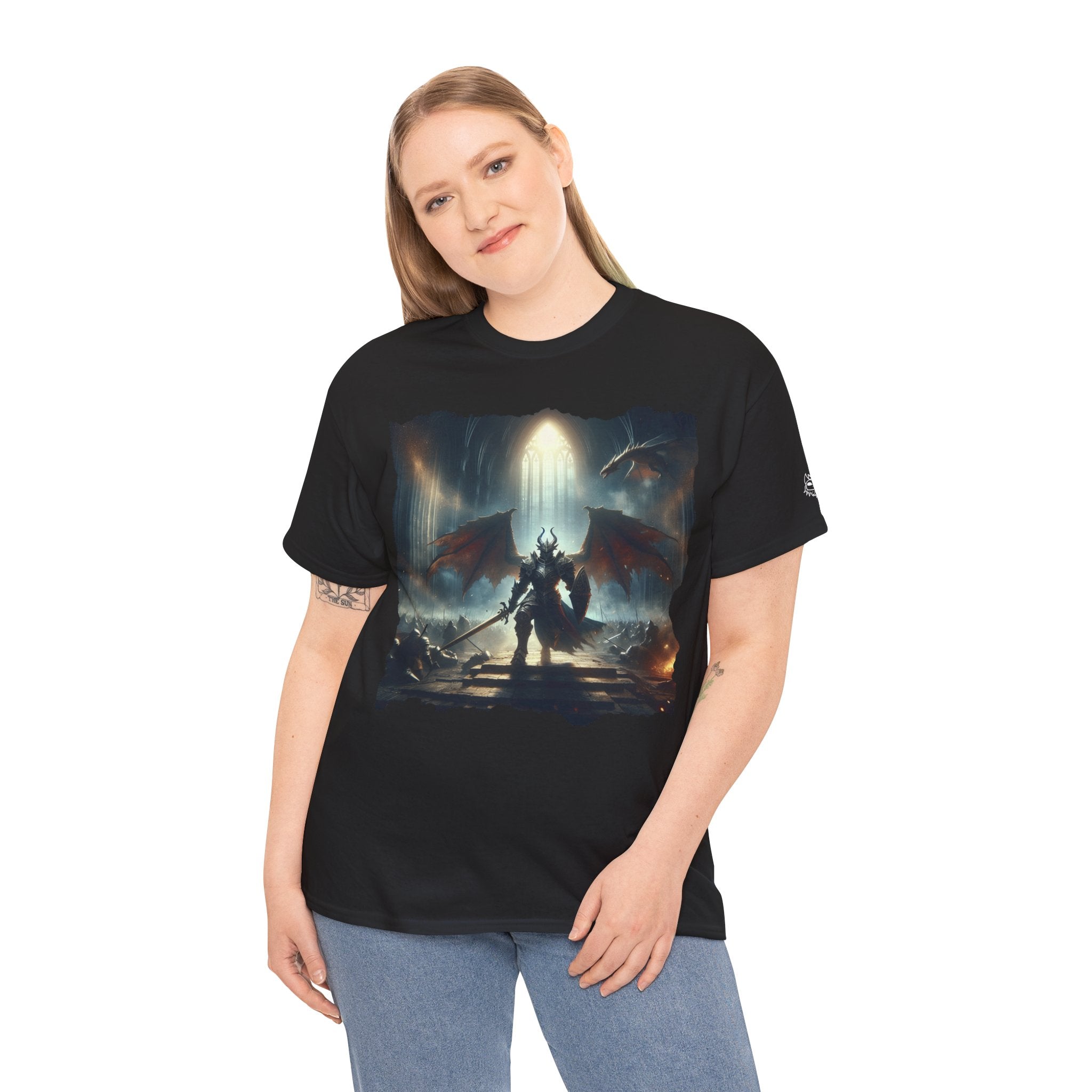 Fantasy Warrior Scene T-Shirt