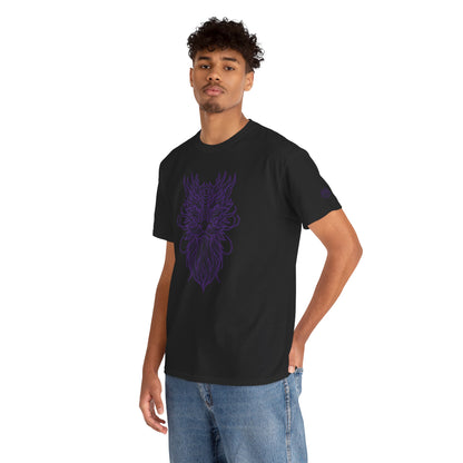 Dragon Lines T-Shirt Purple