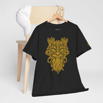 Dragon Lines T-Shirt Yellow