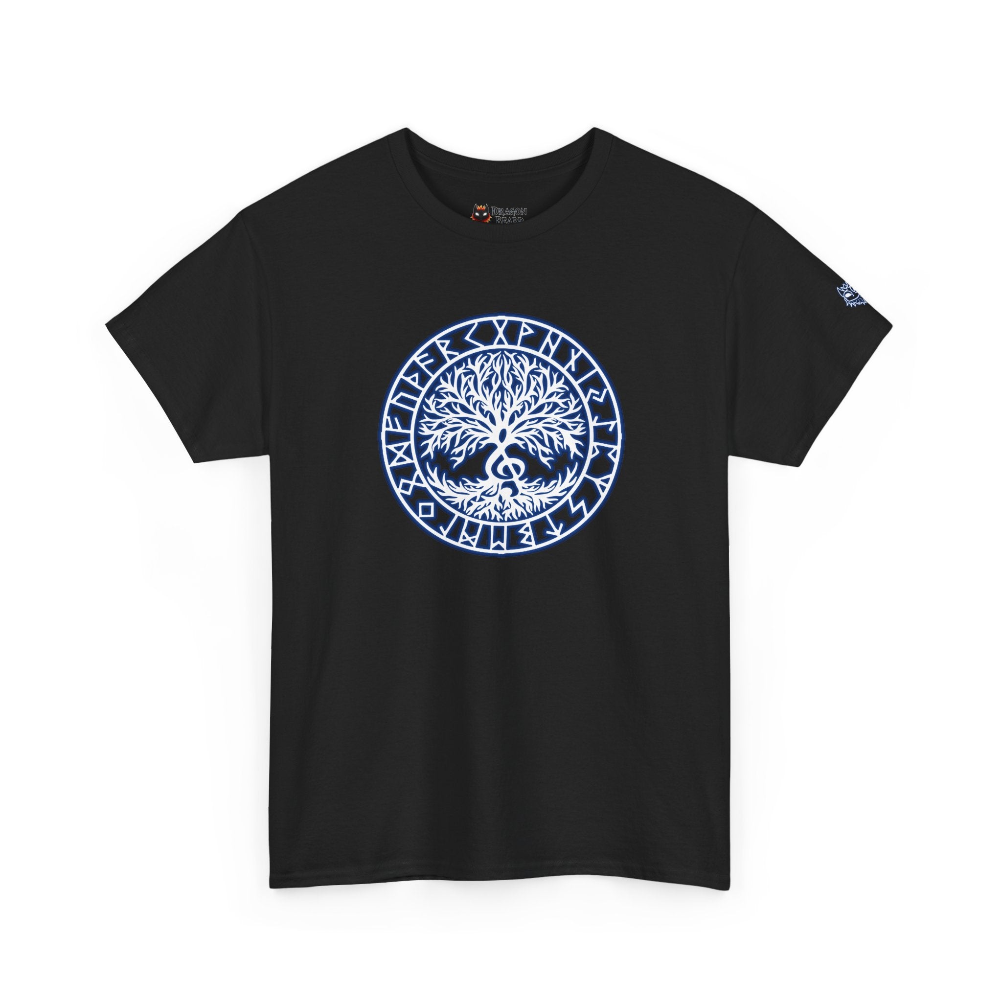 Musical Tree of Life T-Shirt Blue