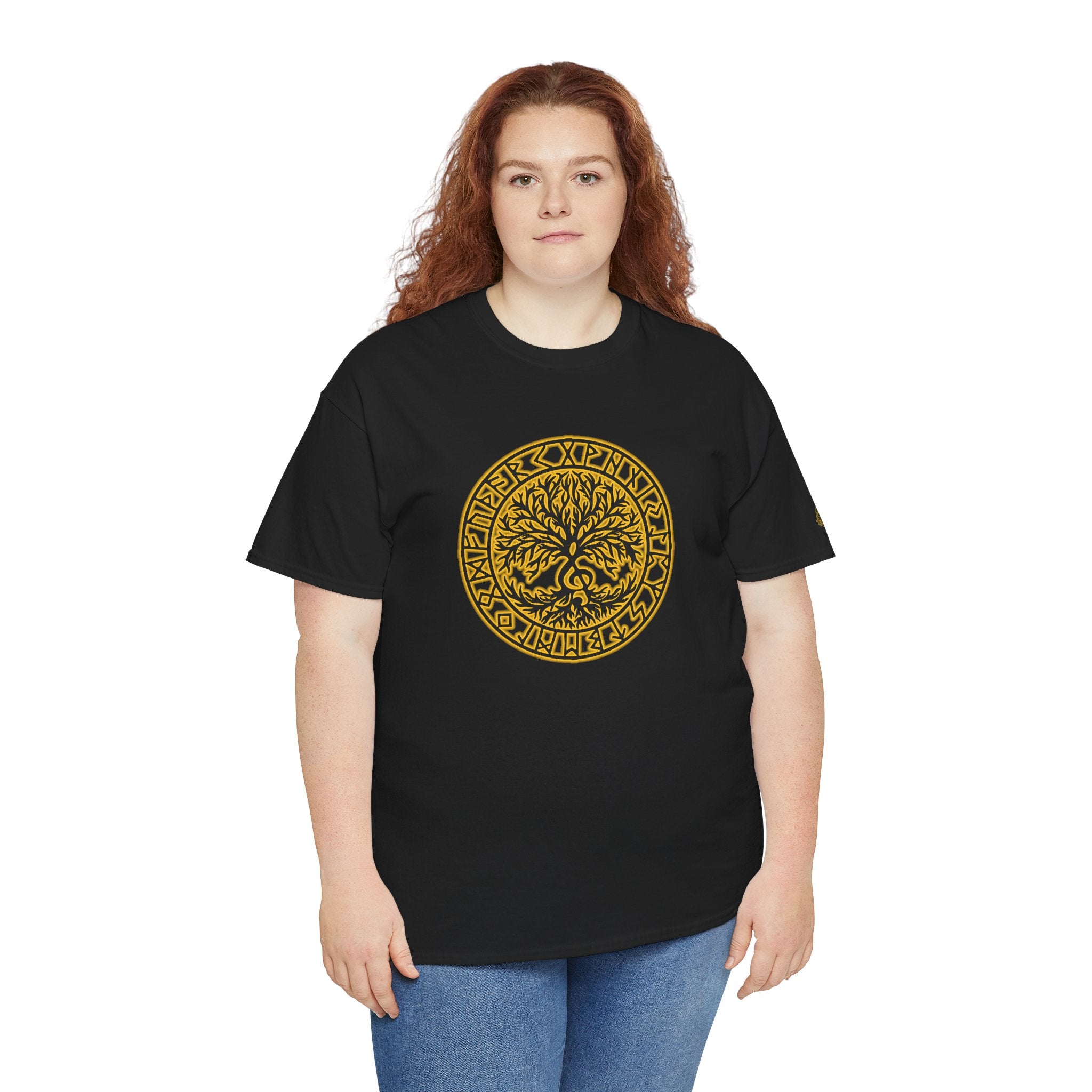 Musical Tree of Life T-Shirt Yellow