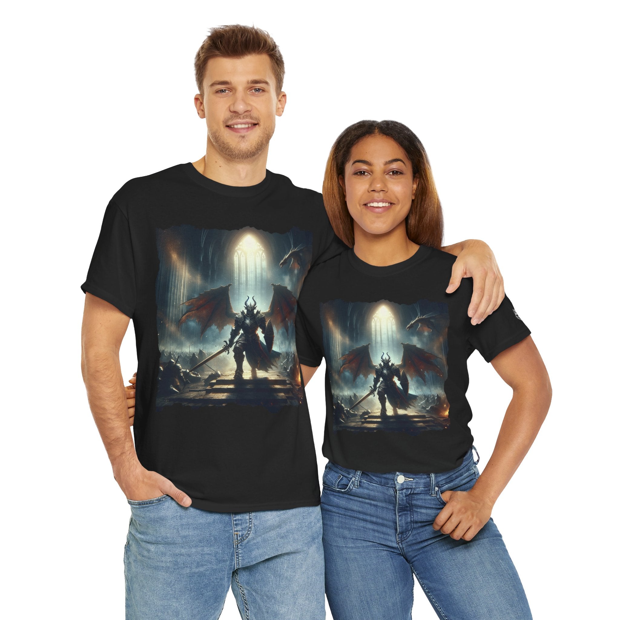 Fantasy Warrior Scene T-Shirt