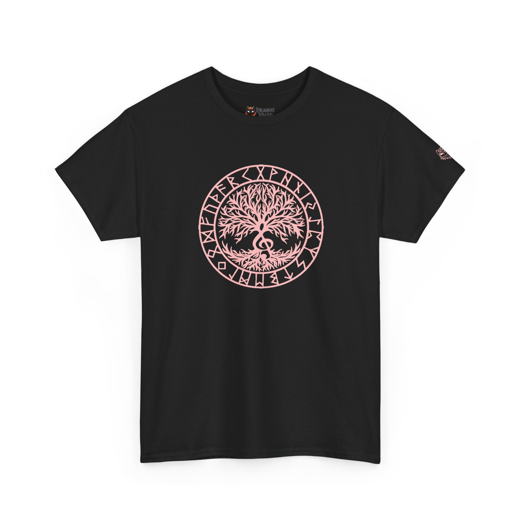 Musical Tree of Life T-Shirt Pink