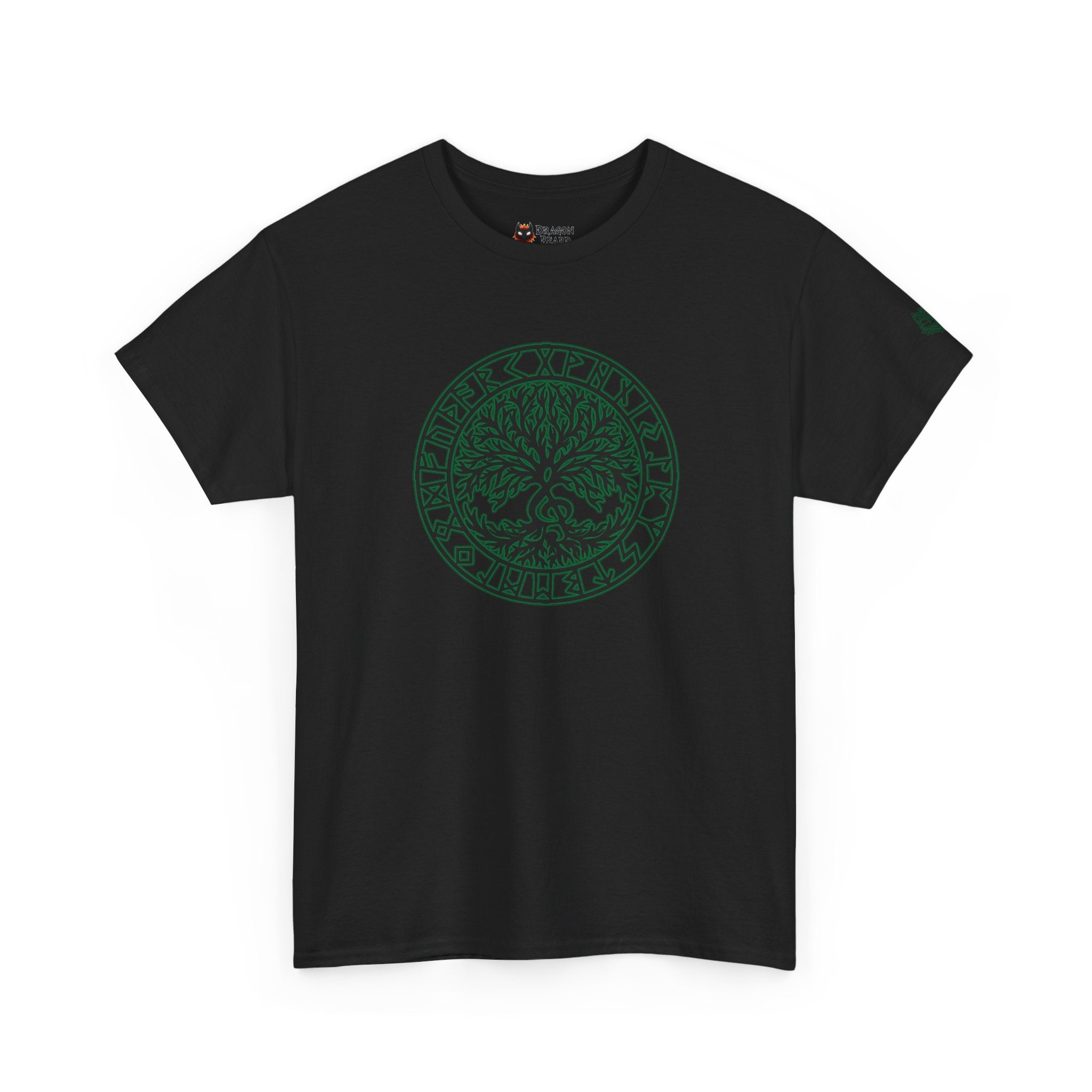 Musical Tree of Life T-Shirt Green