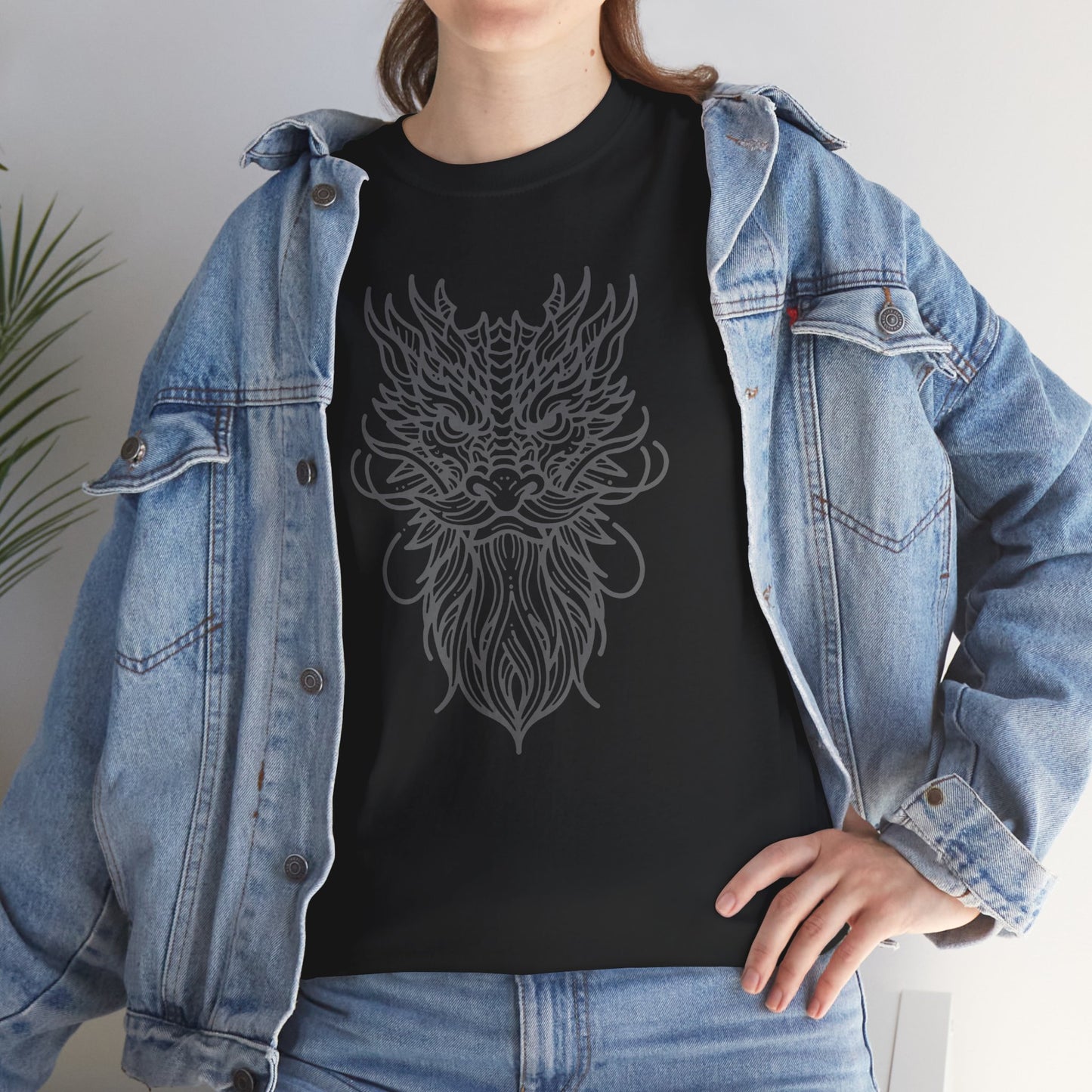 Dragon Lines T-Shirt Grey