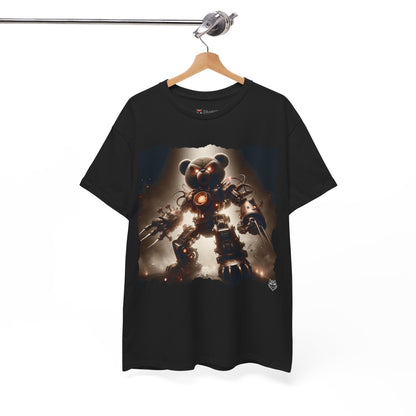 RoboBear Graphic Tee — Retro Sci‑Fi Mecha Bear T-Shirt