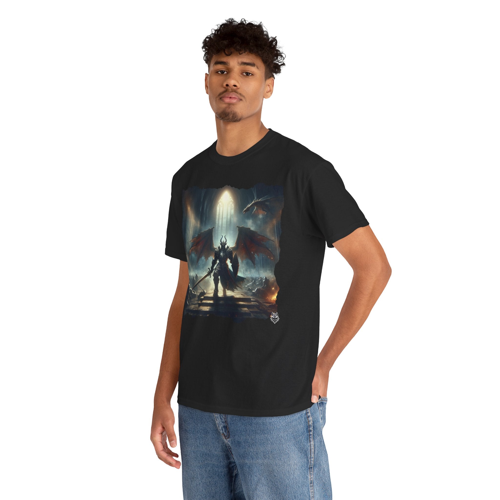 Fantasy Warrior Scene T-Shirt
