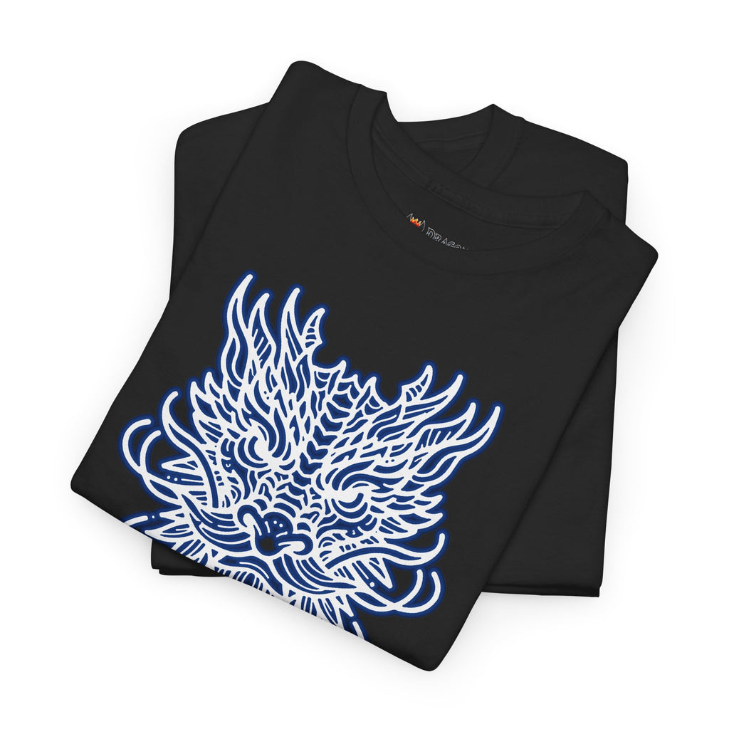 Dragon Lines T-Shirt Blue