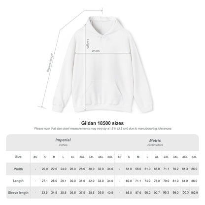 Dragon Beard Hoodie — "I Smile Back!!" Grunge Graphic Hooded Sweatshirt