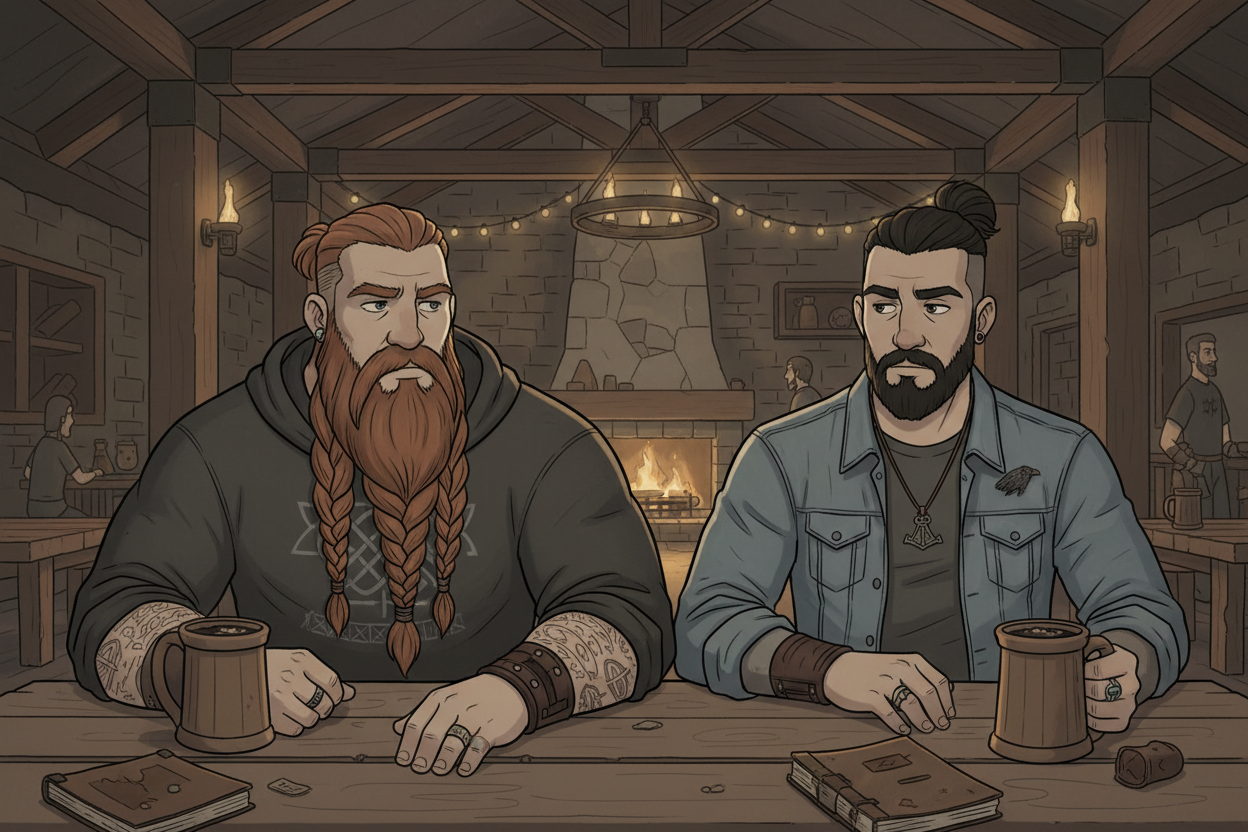 make them look different than each other, less happy/